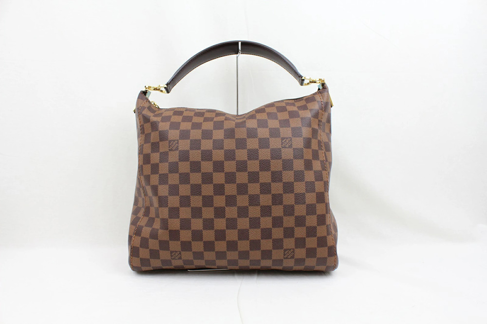 Louis Vuitton Damier Portobello Brown Ebene Handbag